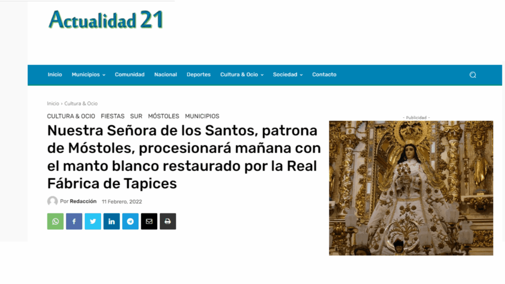Manto de la Virgen